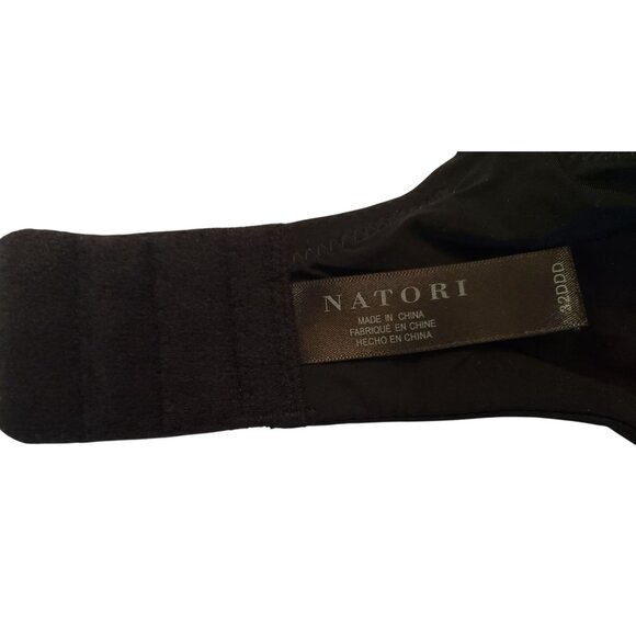 Natori Women's Pure Luxe Contour Underwire Bra #732080 Black Size 32DDD - Picture 9 of 10